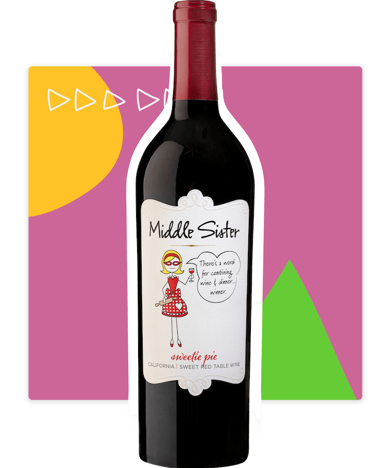 Middle Sister Sweetie Pie California Sweet Red